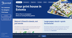 Desktop Screenshot of printall.ee